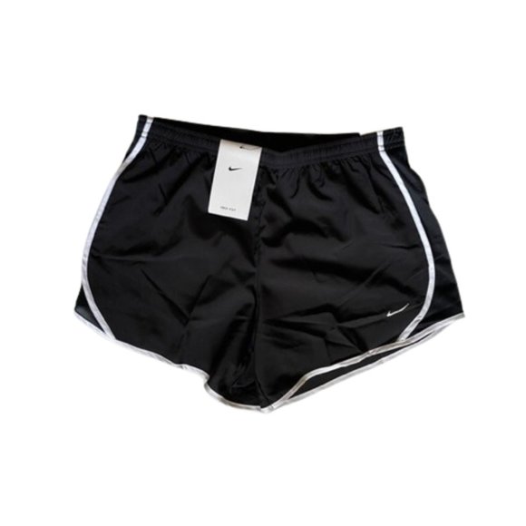 Girl's Nike Dri-Fit Lined Shorts, Standard Fit Elastic Waist w/cord Black XL.NWT - Picture 3 of 7